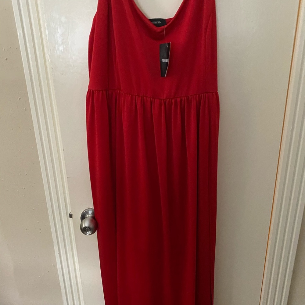 Red Dress From Forever 21